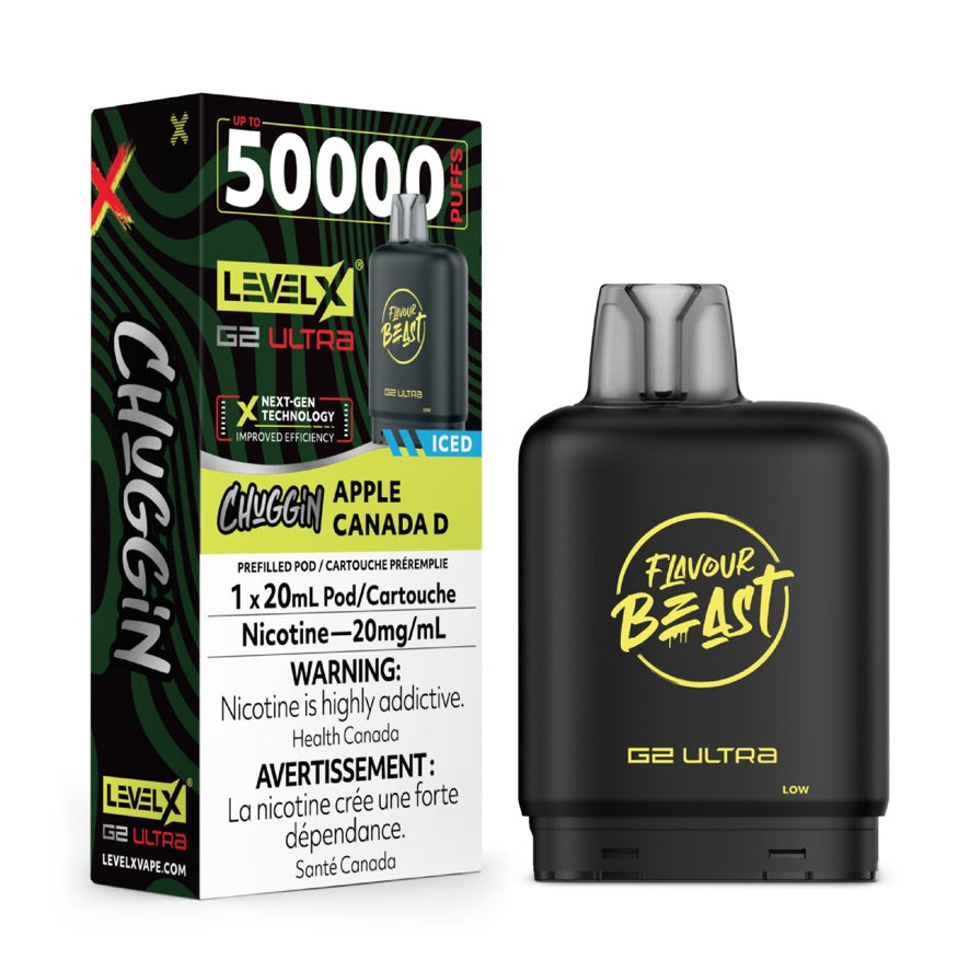 Flavour Beast Level X G2 Ultra Pod 50K Puffs