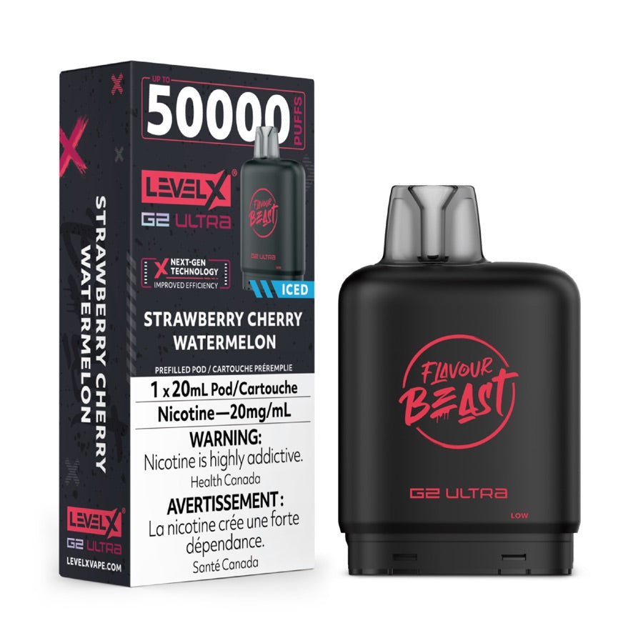 Flavour Beast Level X G2 Ultra Pod 50K Puffs