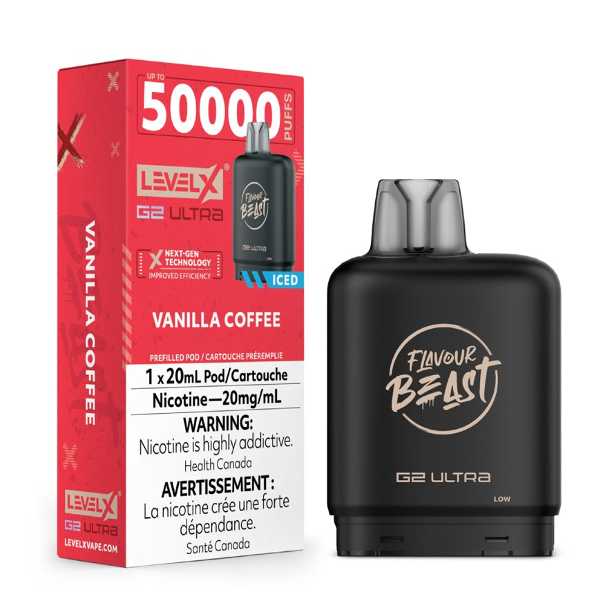 Flavour Beast Level X G2 Ultra Pod 50K Puffs