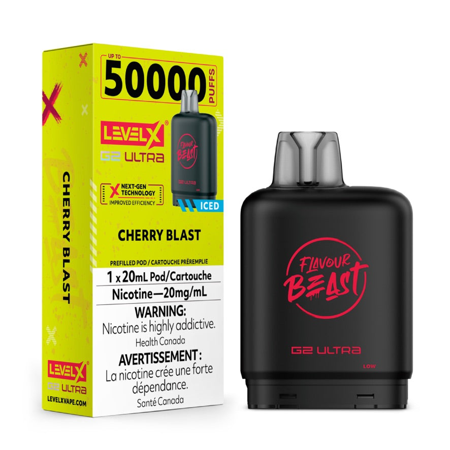 Flavour Beast Level X G2 Ultra Pod 50K Puffs