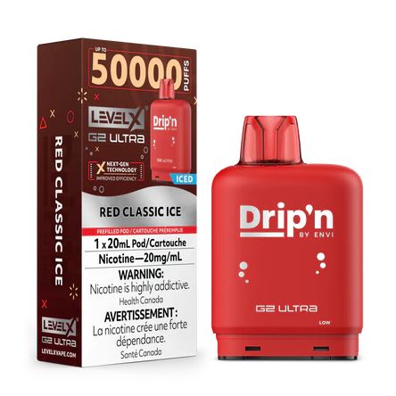 Drip’n Level X G2 Ultra Pod 50K Puffs
