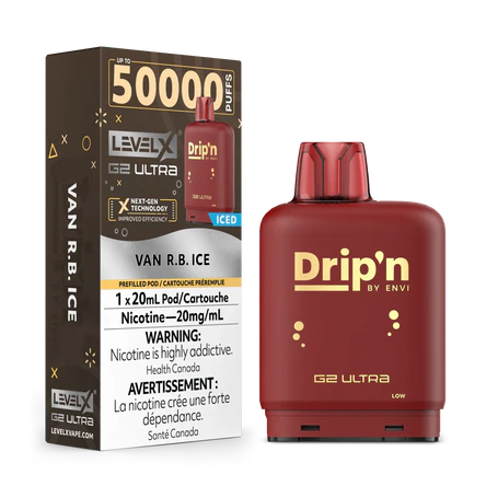 Drip’n Level X G2 Ultra Pod 50K Puffs