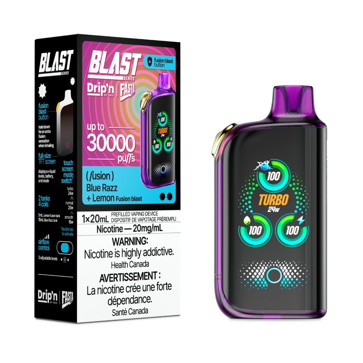 Drip’n by Envi x Fasta Blast 30K
