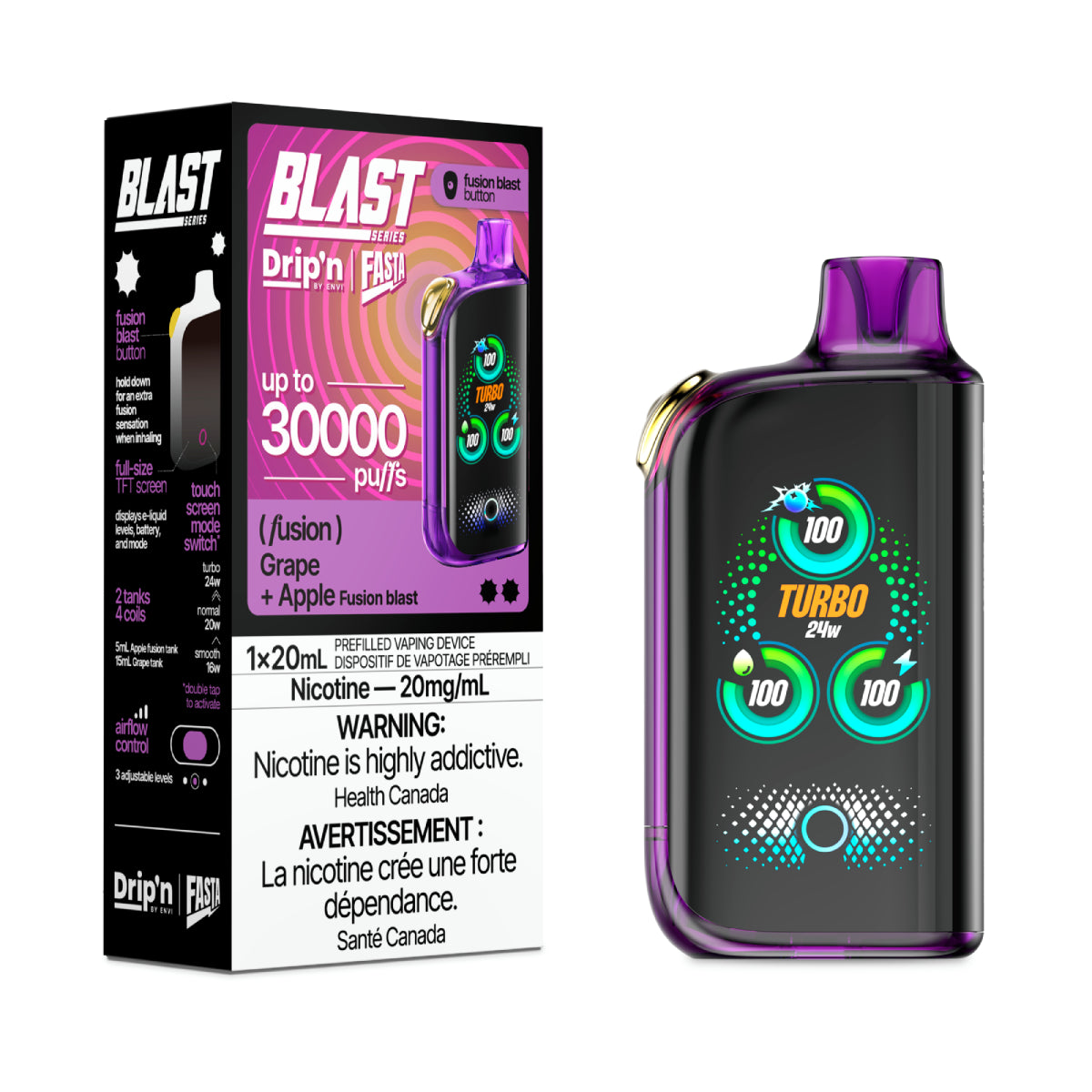 Drip’n by Envi x Fasta Blast 30K