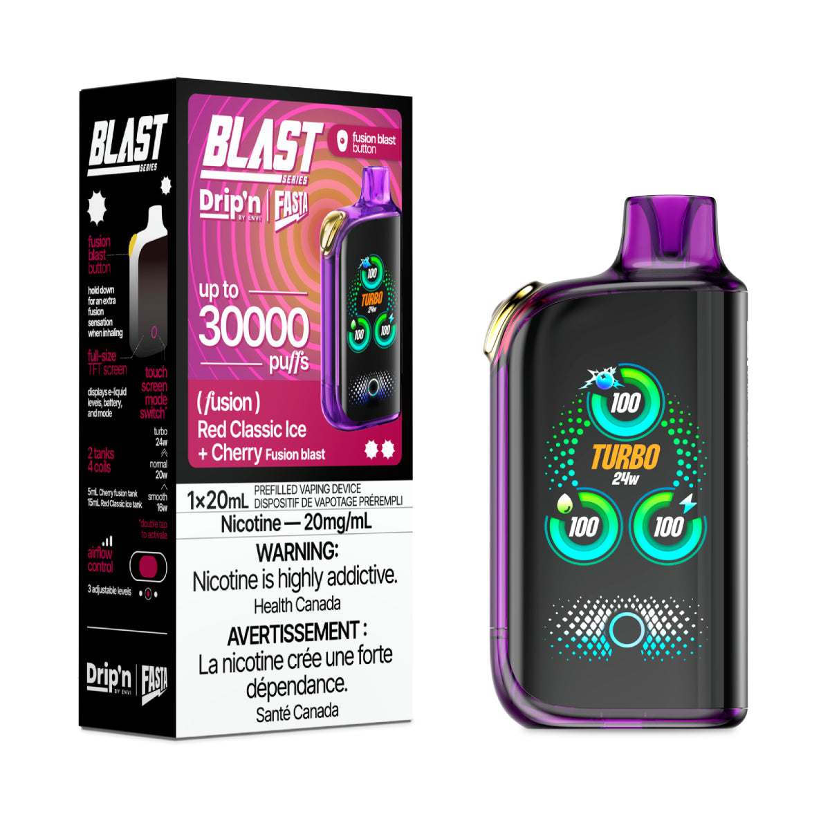 Drip’n by Envi x Fasta Blast 30K