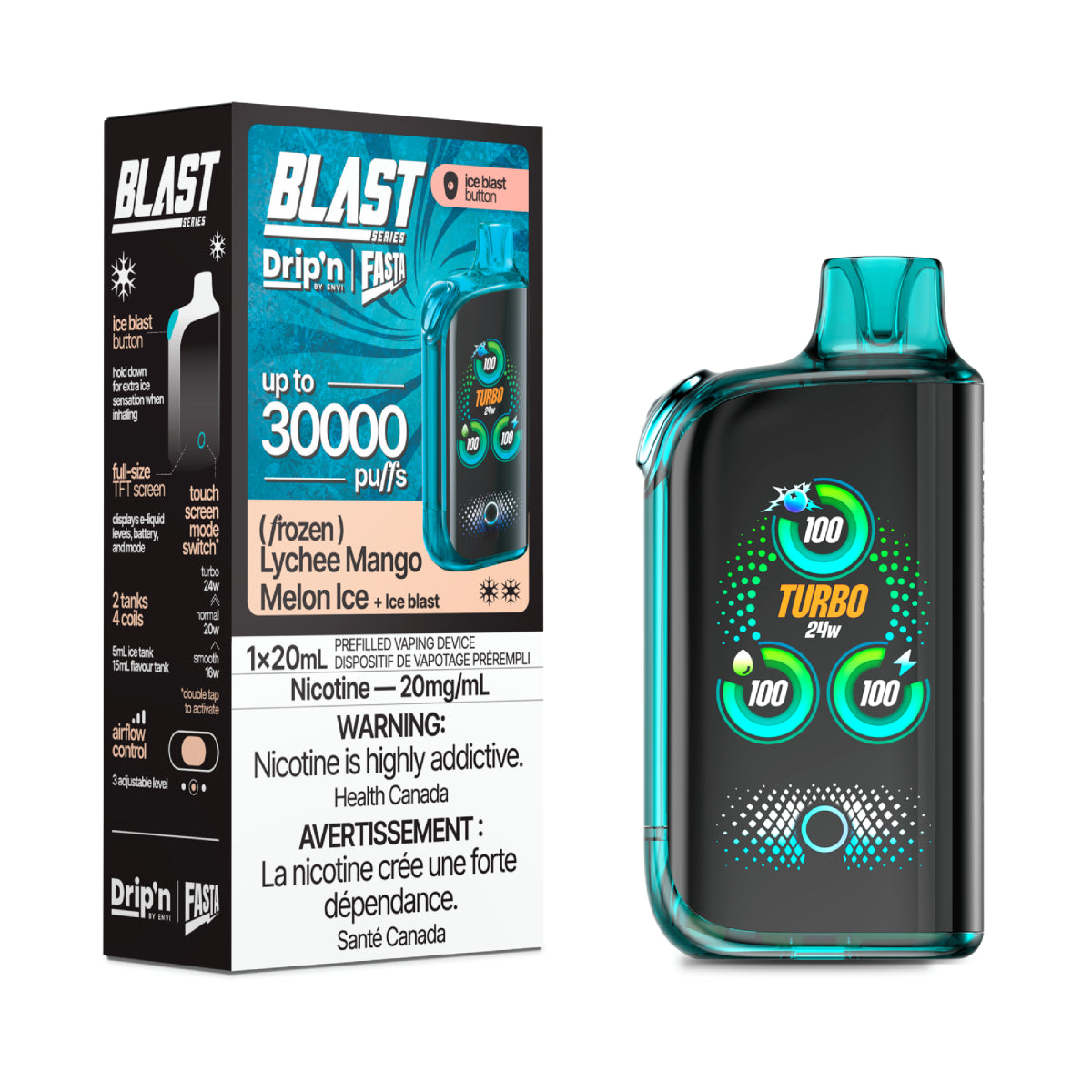 Drip’n by Envi x Fasta Blast 30K