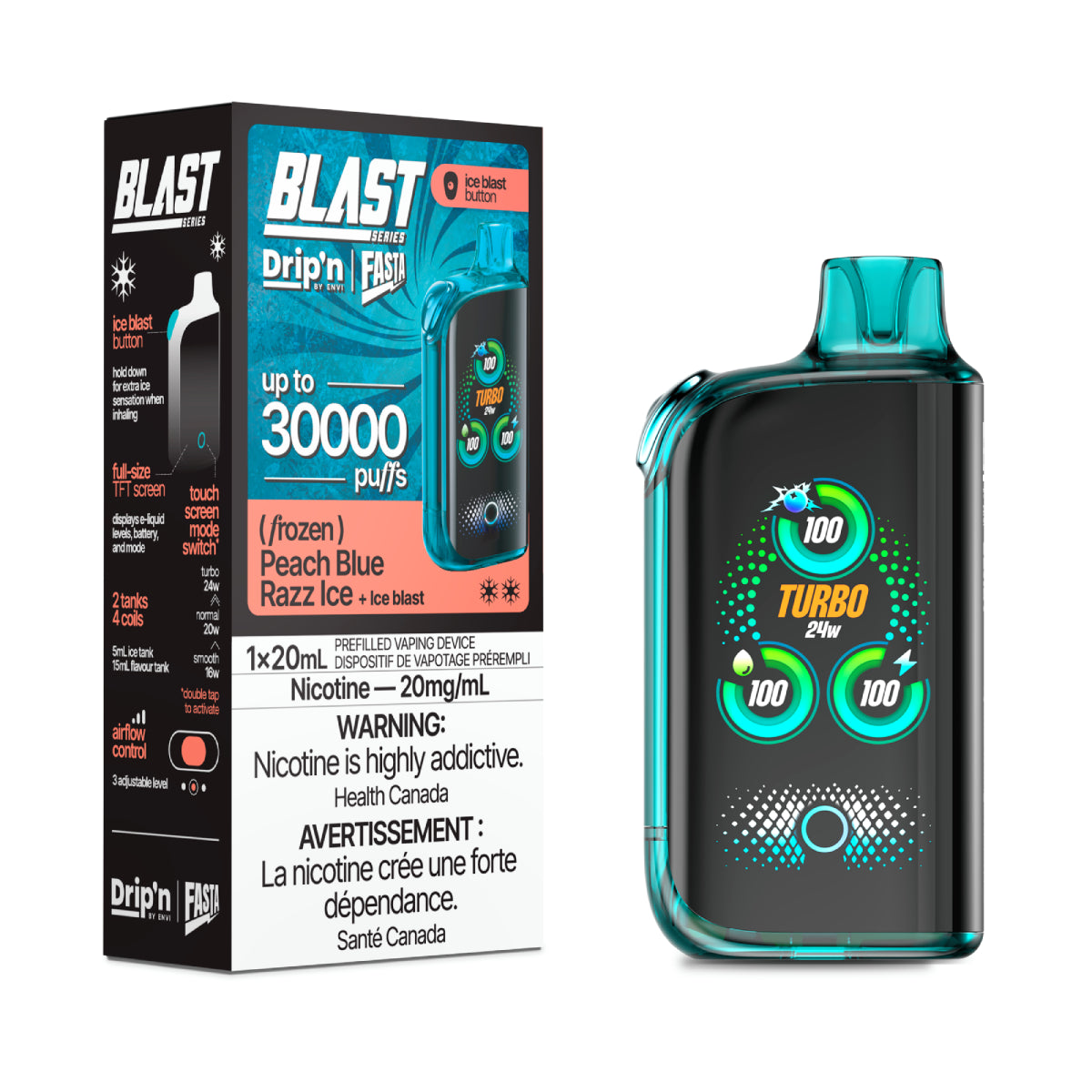 Drip’n by Envi x Fasta Blast 30K