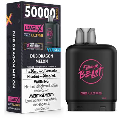 Flavour Beast Level X G2 Ultra Pod 50K Puffs