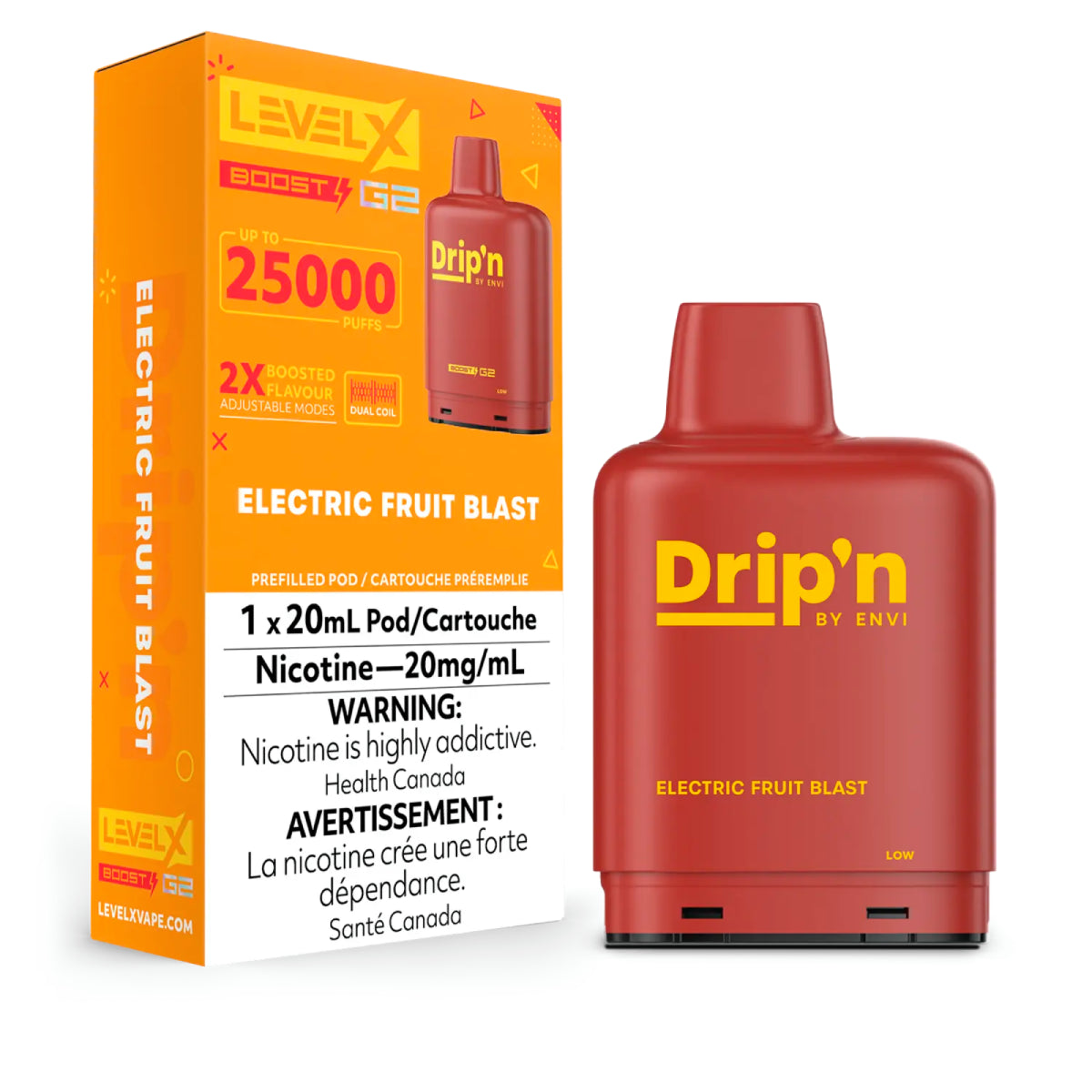 Drip'n Level X Boost G2 Pod 25K