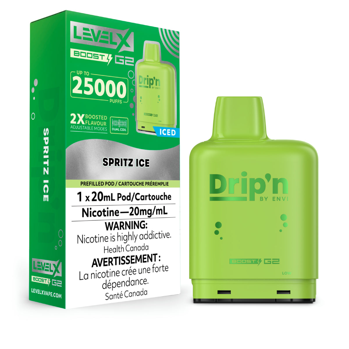 Drip'n Level X Boost G2 Pod 25K