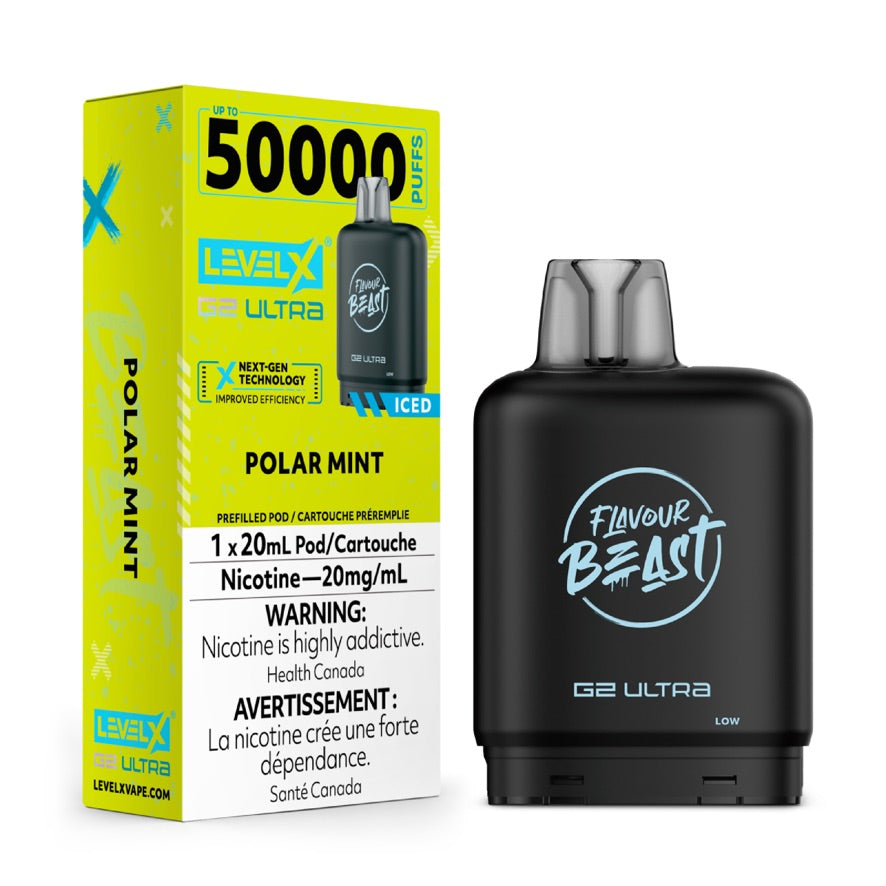 Flavour Beast Level X G2 Ultra Pod 50K Puffs