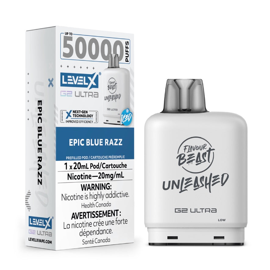 Flavour Beast Level X G2 Ultra Pod 50K Puffs