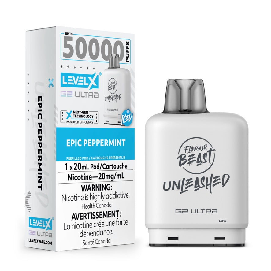 Flavour Beast Level X G2 Ultra Pod 50K Puffs