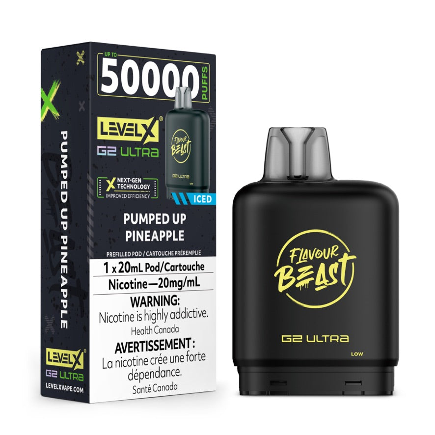 Flavour Beast Level X G2 Ultra Pod 50K Puffs