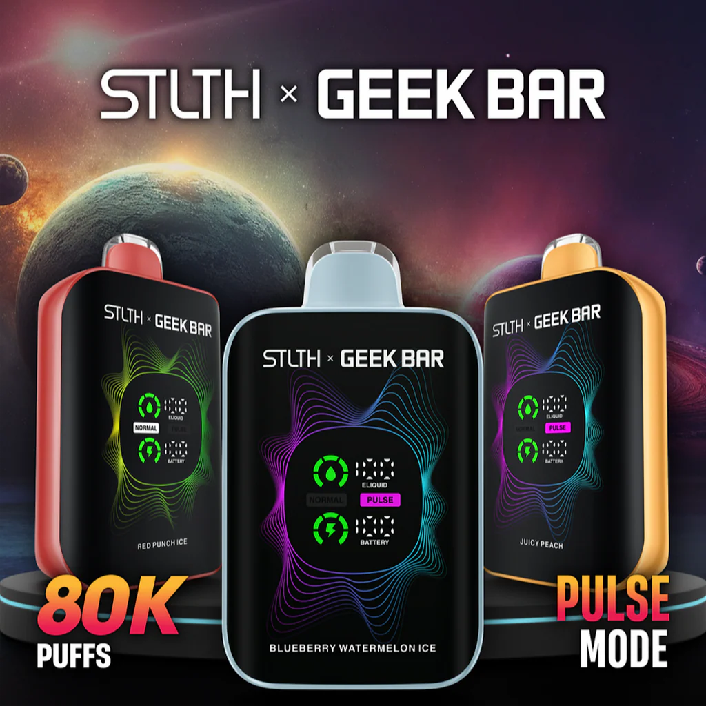 STLTH X GEEK BAR 80K