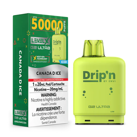 Drip’n Level X G2 Ultra Pod 50K Puffs