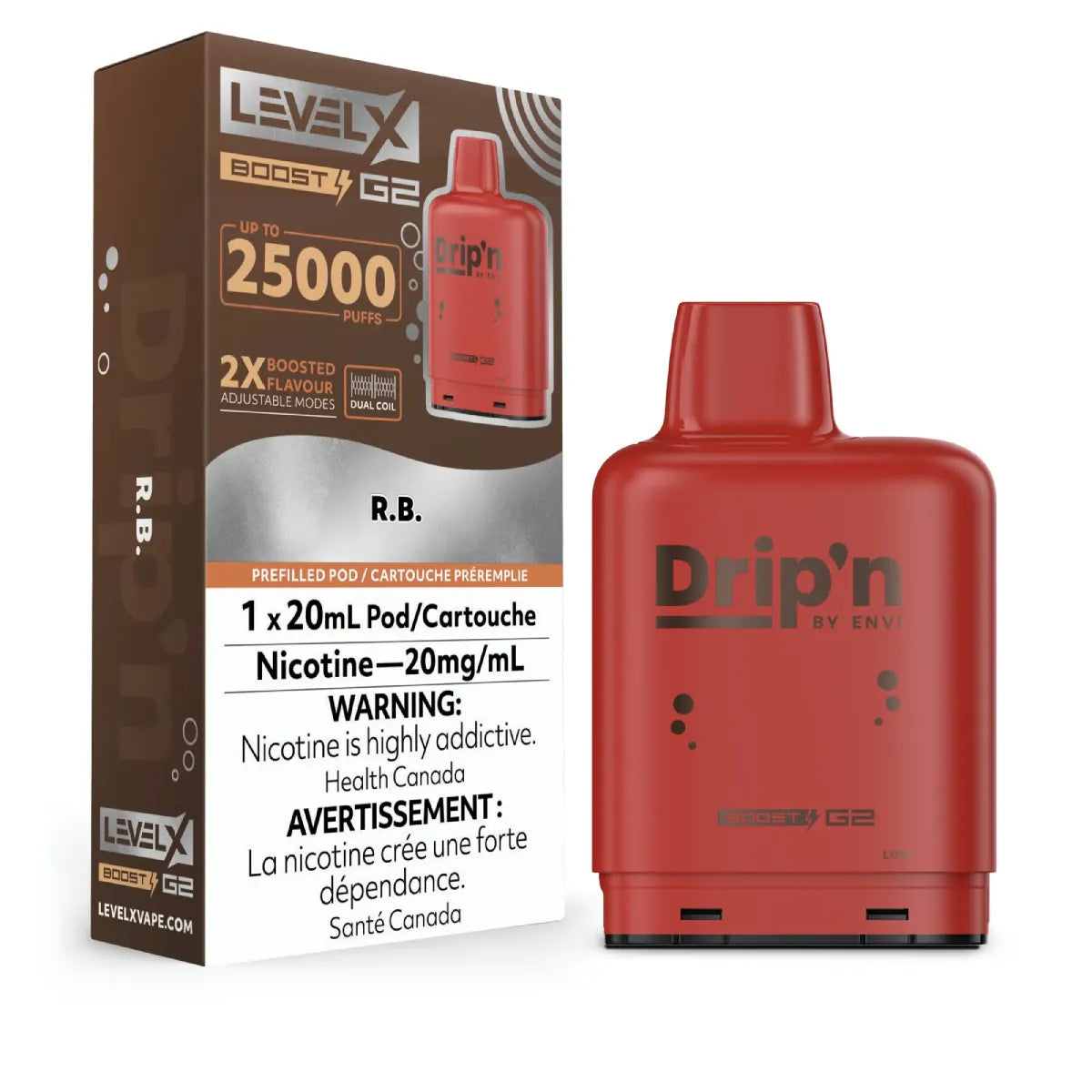 Drip'n Level X Boost G2 Pod 25K